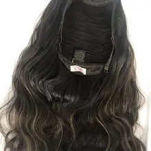 Tsingtaowigs европейские девственные волосы 4 HL 8 легкая волна 20 дюймов без слоя бандажный парик, 3/4 еврейский бандажный парик