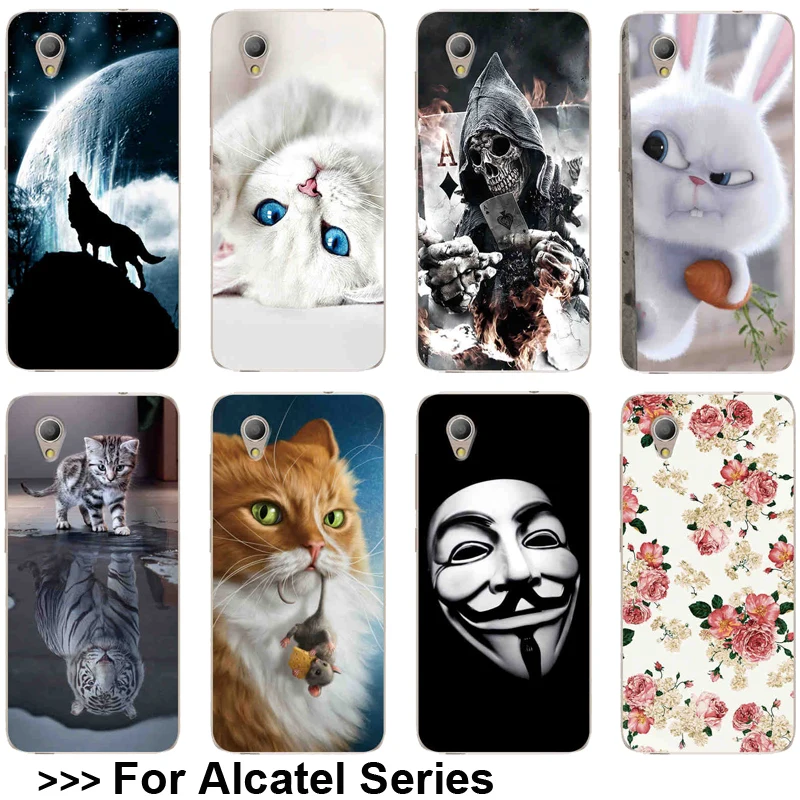 

Various Patterned Case For Alcatel 1 1X 1C 3 3C 3X Soft TPU For Alcatel 1C 3C 3X 3 1X 1 Case Phone Back Cover