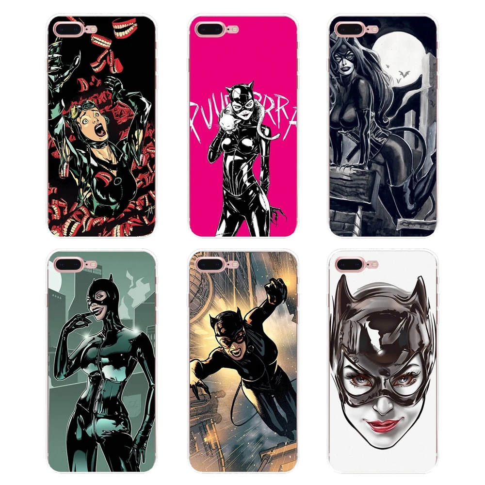 DC Comic Catwoman Batman For HTC U11 One M7 M8 A9 M9 M10 E9 Desire 630 530 626 628 816 820 Motorola G G2 G3 Silicone Phone Cover |