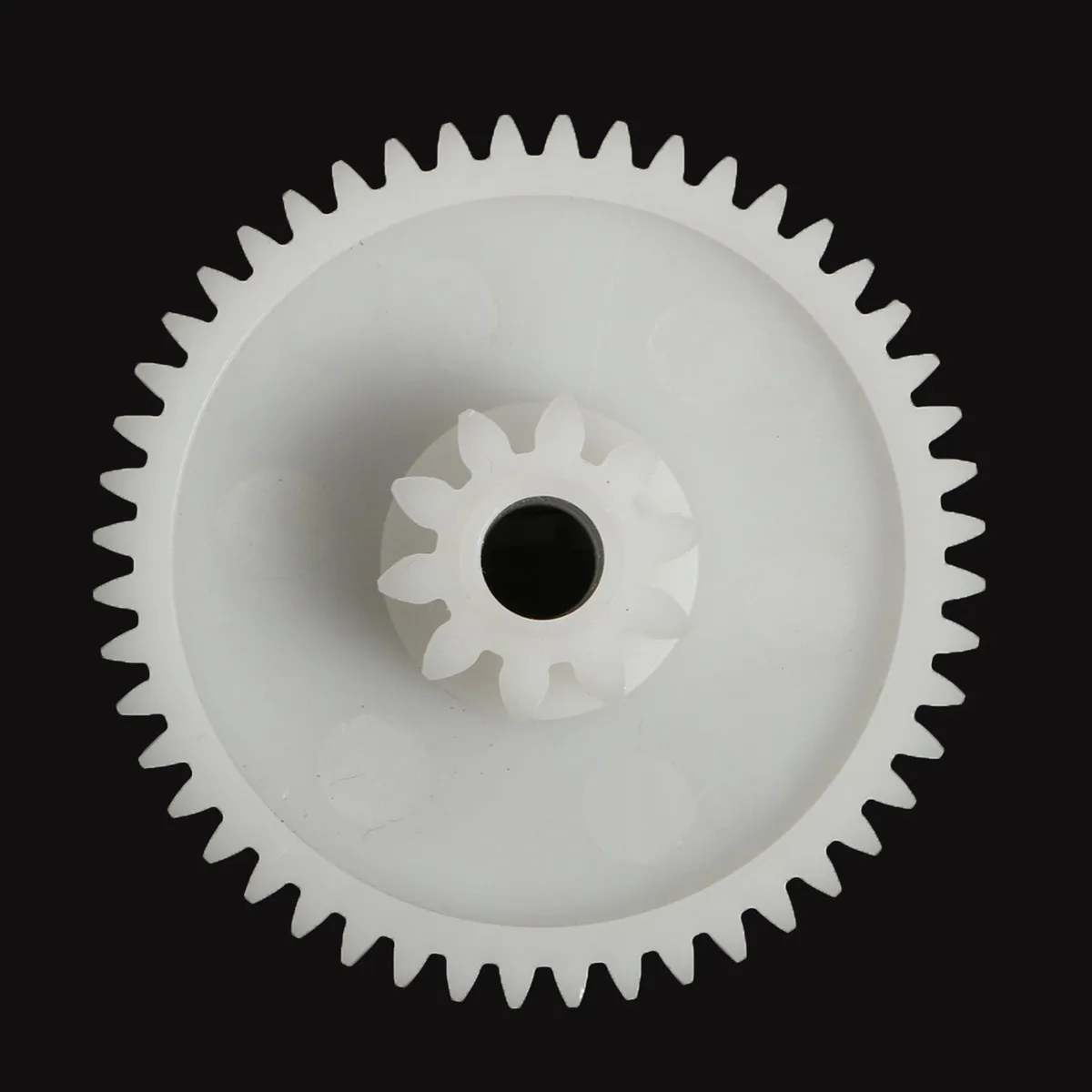MTGATHER 1 x engranaje blanco de plástico Hol e 8mm para 550 Motor de coche para niños vehículo eléctrico de larga vida útil eléctrica equipo accesorio