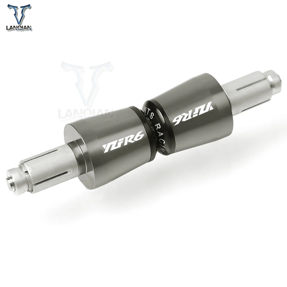 Logo YZFR6 Motorcycle Handlebar Grips For YAMAHA Yzf R6 R3 YZFR6 YZF R125 R15 R25 YZFR3 Handle Bar End 7/8" 22 mm Cover