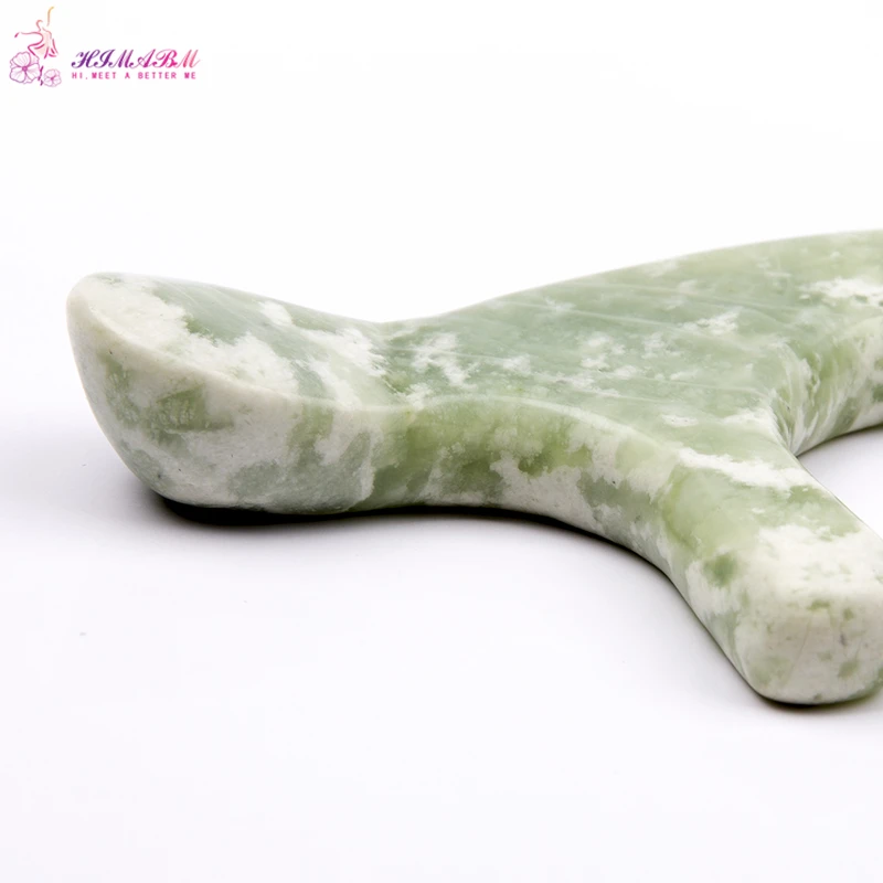 Natural light green jade guasha dial the reinforcement plantar acupoint saude masajeador point bar acupoints bar Natural light green jade guasha dial the reinforcement plantar acupoint saude masajeador point bar acupoints bar