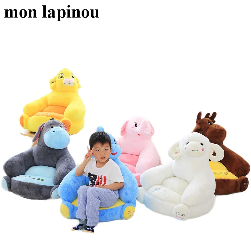 childrens soft animal chairs
