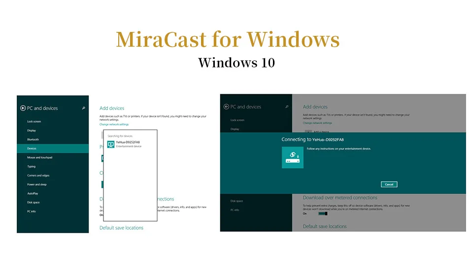 1080P Anycast M9 Plus Miracast любой литой беспроводной DLNA AirPlay зеркало HDMI ТВ-карта Wifi Дисплей приемник ключа для IOS Android