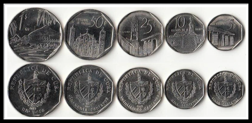 

Cuba 5Pieces/Lot Coins Coin Original Not circulated