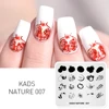 KADS Nail Stamping Plates Nature 007 Various Color Fruit Image Nail Art Stamp Template Stencil for Nails Manicure tool Print 4