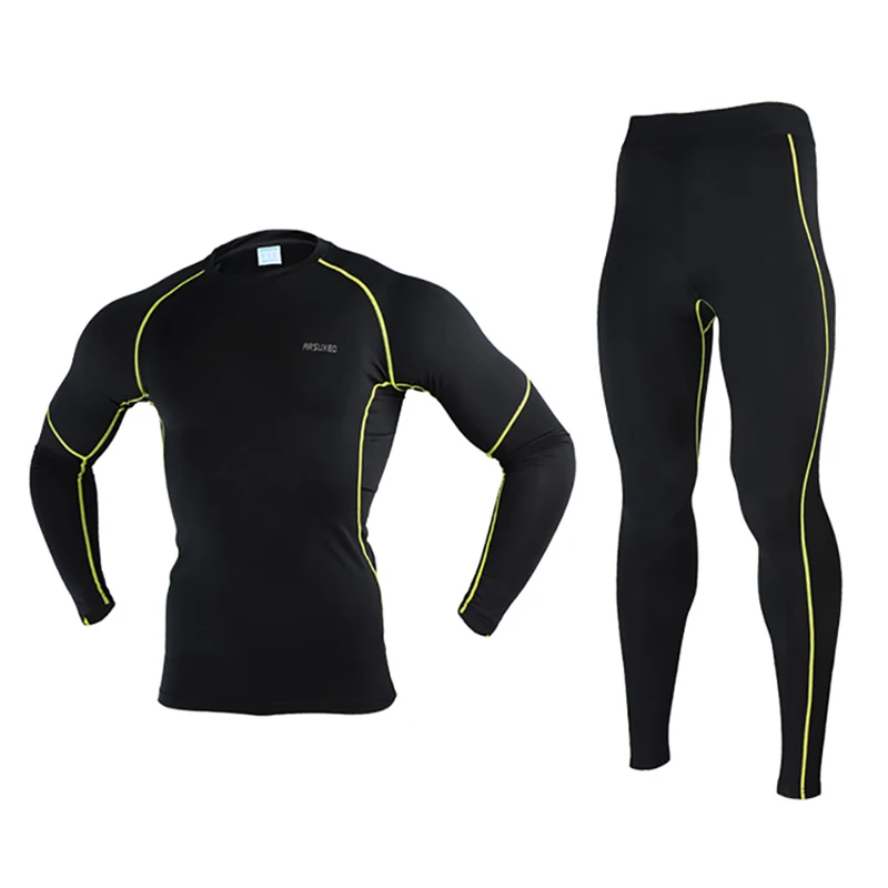 

Quick Dry Cycling Base Layers Compression Bike Bicycle Thermal Warm Cycling Underwear Breathable W Windproof Long Jersey