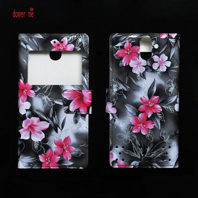 

dower me New Fashion Colorful PU Leather Flip Case Cover For BQ BQ-5009L Trend 5" Smartphone