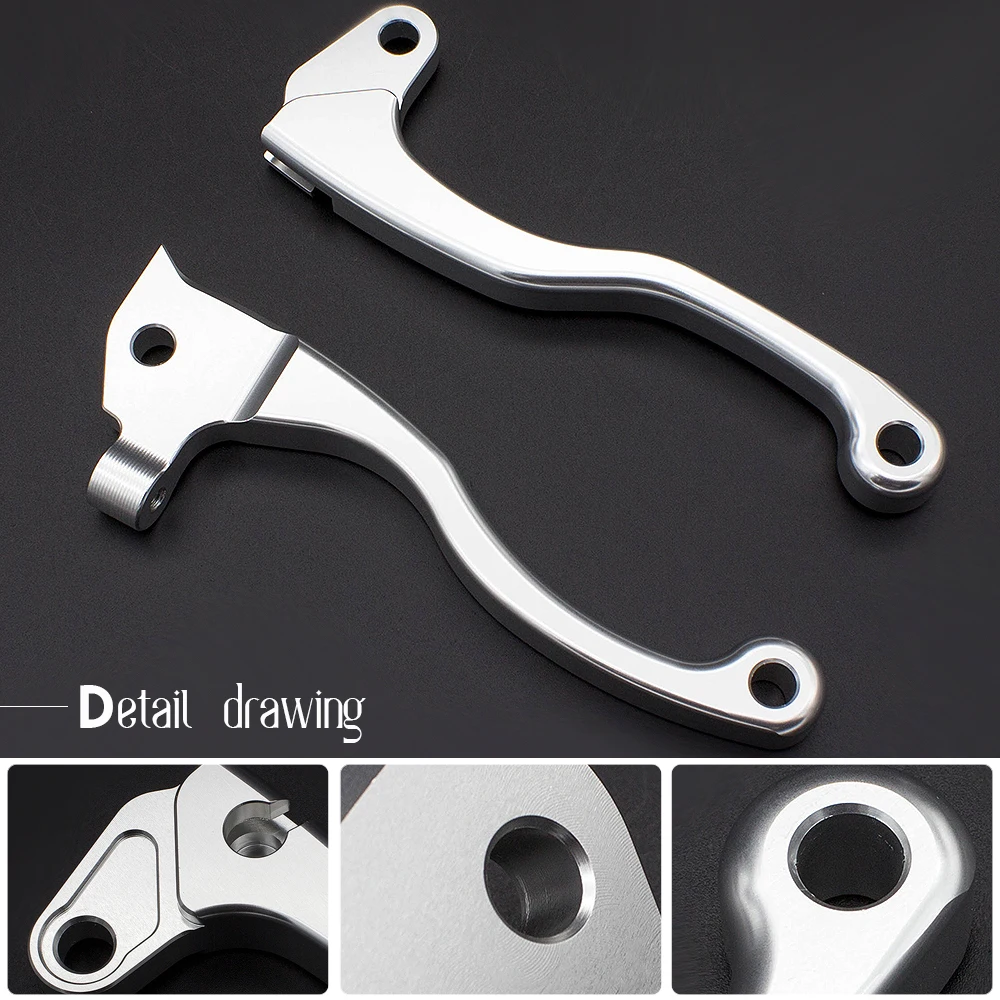 

FX CNC Aluminum Racing Motorcycle Brake Clutch LeversAdvailable Adjustable For Yamaha TTR125 TW200 TW225 2002 - 2017 TT350 1986