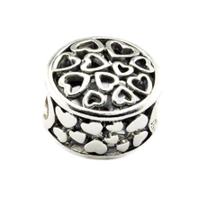 Подходит Pandora Браслеты бусины для изготовления ювелирных изделий из стерлингового серебра ювелирные изделия любящие Подвески Серебро 925 Berloque Perles