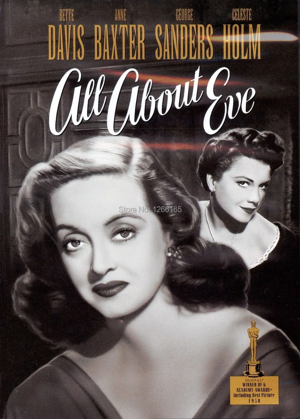 All about eve movie poster 1950 hollywood classic bette davis print