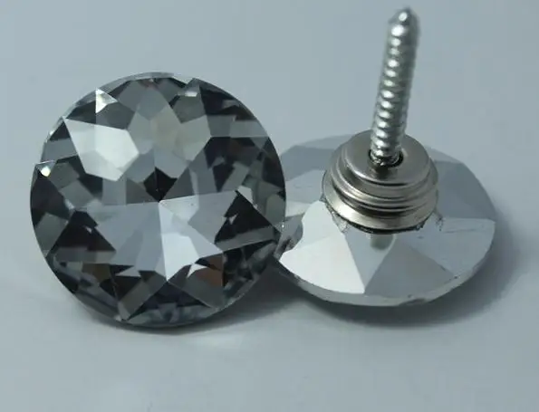 

6size 100pcs gemstone crystal buttons soft bag Sofa screws diamond buckle Crystal Button Background decorative Button