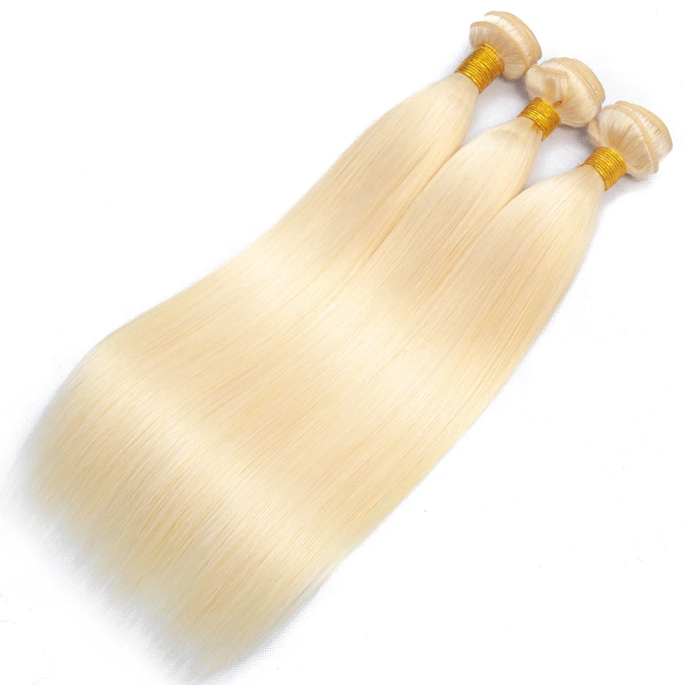 blonde bundles with closure 2
