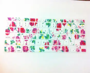 

blue and white porcelain US version Keyboard skin Cover for macbook air/pro/pro retina 13.3 15.4 have track MEAFO