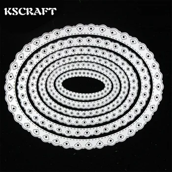 

KSCRAFT Love Oval Metal Cutting Dies Stencils for DIY Scrapbooking/photo album Decorative Embossing DIY Paper Cards