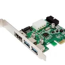 Мощность над eSATA eSATAp II& USB 3,0 USB3.0 на PCI-E карта PCI Express w/материнская плата 20-контактный разъем