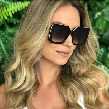 

Butterfly Oversize Sunglasses Women 2019 Luxury Brand Design Big Frame Retro Eye Sun Glasses Shades for Women Sunglasses Vintage