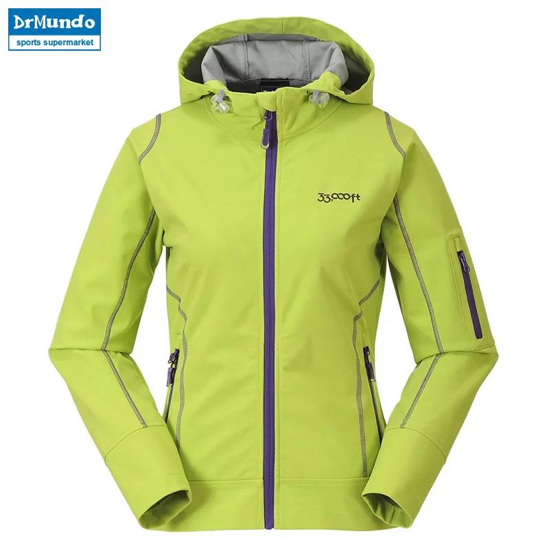 Softshell Jacket Women Windproof Thermal Outdoor Hiking Jackets female