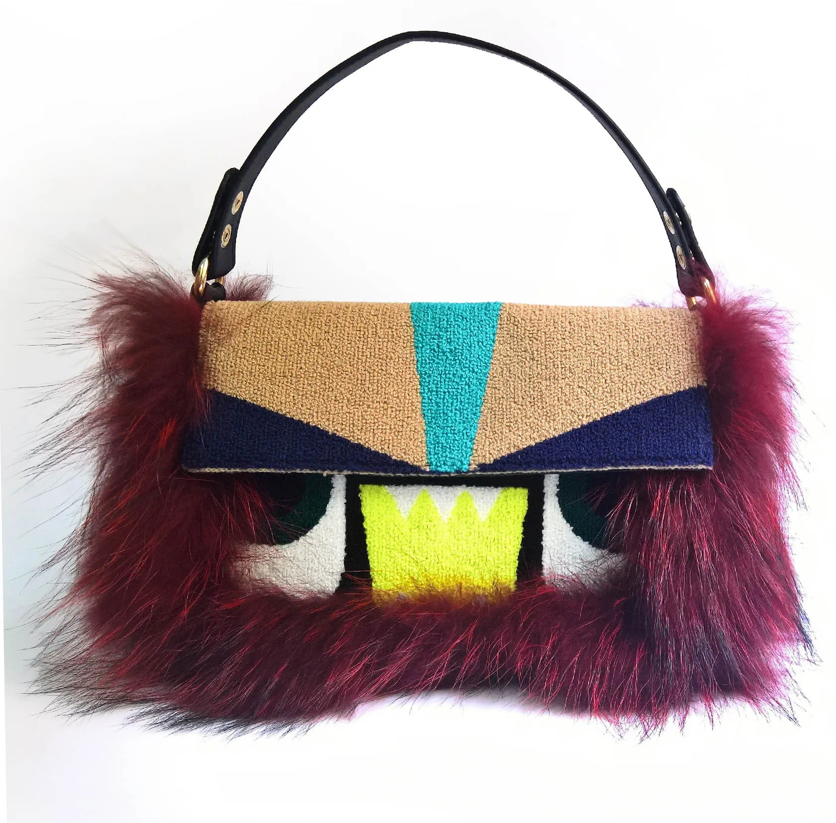 

Autumn And Winter Selling Little Monster Plush Bag Custom Women Fashion Shoulder Bags Messenger Bags A4672