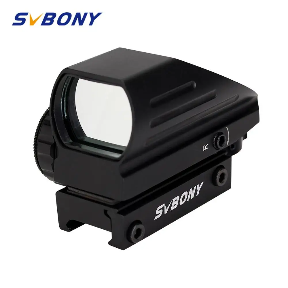 SVBONY оптический прицел Прицелы Тактический Красный Зеленый 4 Reticle Dot Коллиматорный