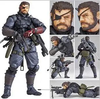 

NEW hot 15cm Metal Gear Punished Venom Snake movable 2.0 collectors action figure toys Christmas gift doll