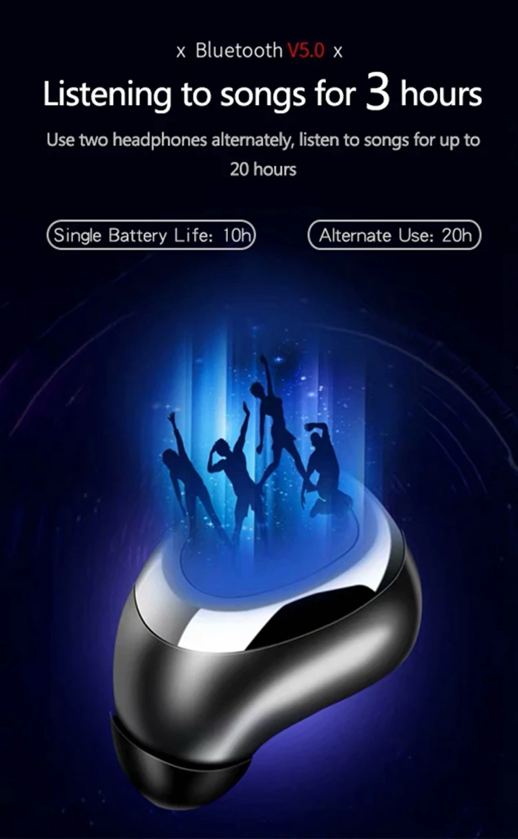 Сенсорные Bluetooth наушники с отпечатком пальца 5,0 TWS для samsung Galaxy S9 S10 S8 S7 S6 Edge Plus S10E Note, беспроводные наушники с двойным микрофоном