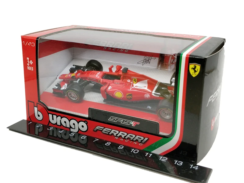 BBurago 1:43 F1 SF90 SF14T Nr7 Кими Райкконен SF15T Nr5 Феттель F2012#6 Фелипе Масса литья под давлением модель автомобиля