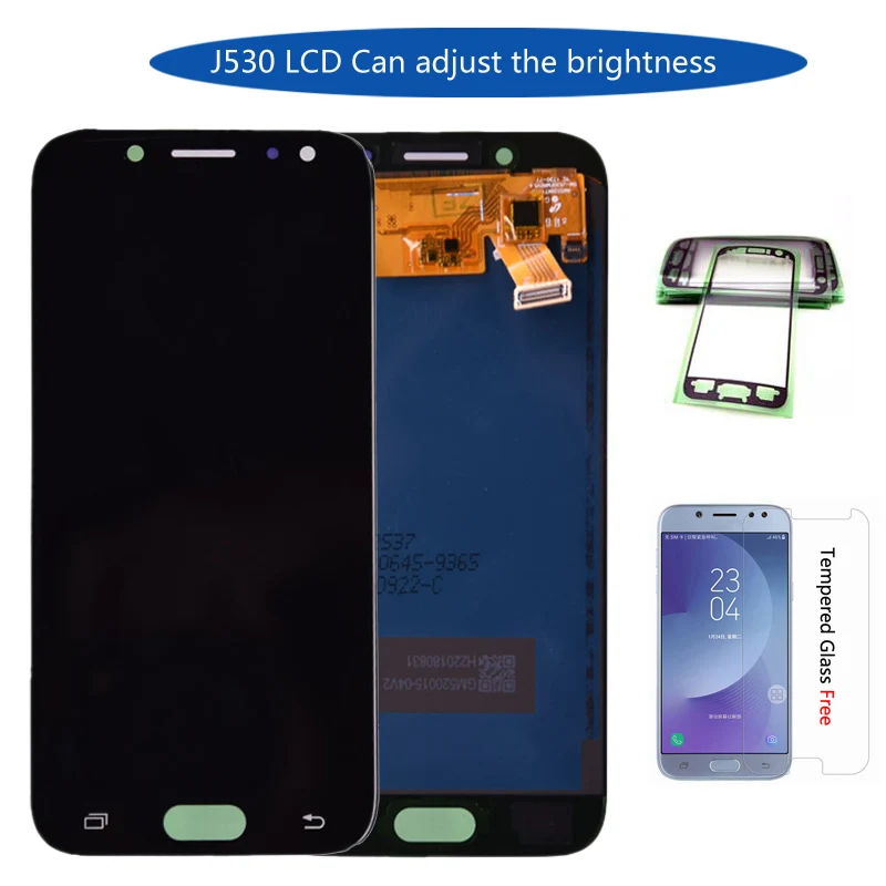 

For Samsung Galaxy J5 2017 J530 J530F LCD Display with Touch Screen Digitizer Assembly lcd J5 Pro 2017 J5 Duos free shipping