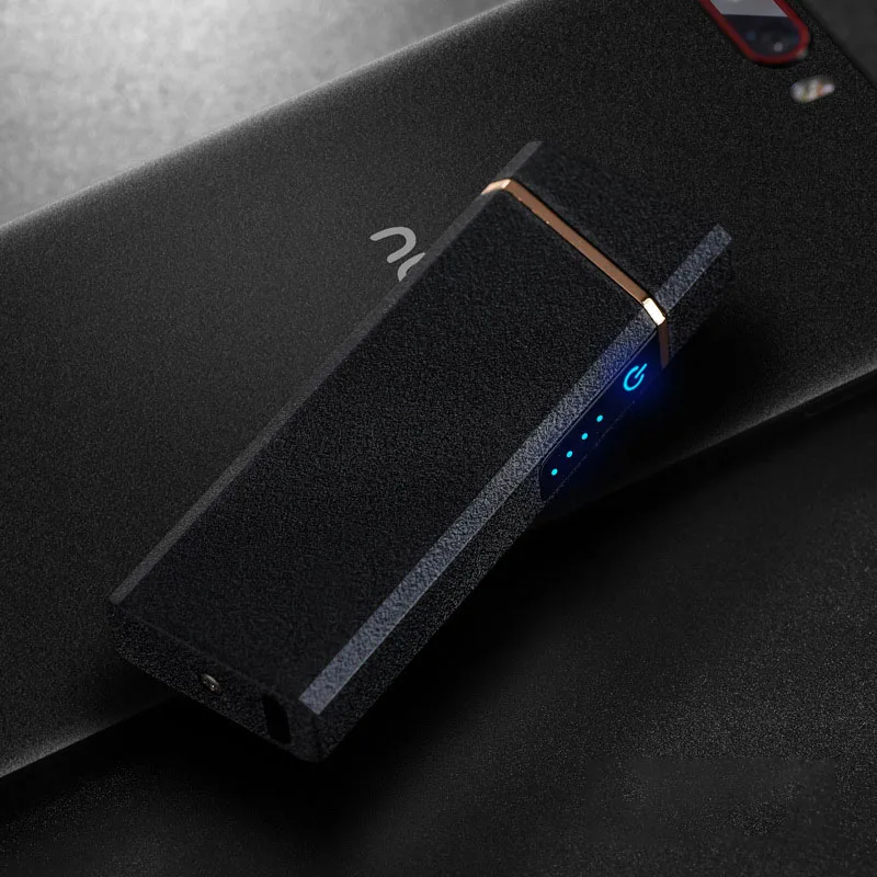 Плазменная Зажигалка USB ветрозащитная Электронная зажигалка перезаряжаемая для