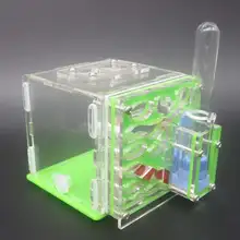Мини DIY влага с области кормления Муравьиное гнездо, муравьиная ферма пластик, насекомые муравьиные гнезда вилла домашние муравьи