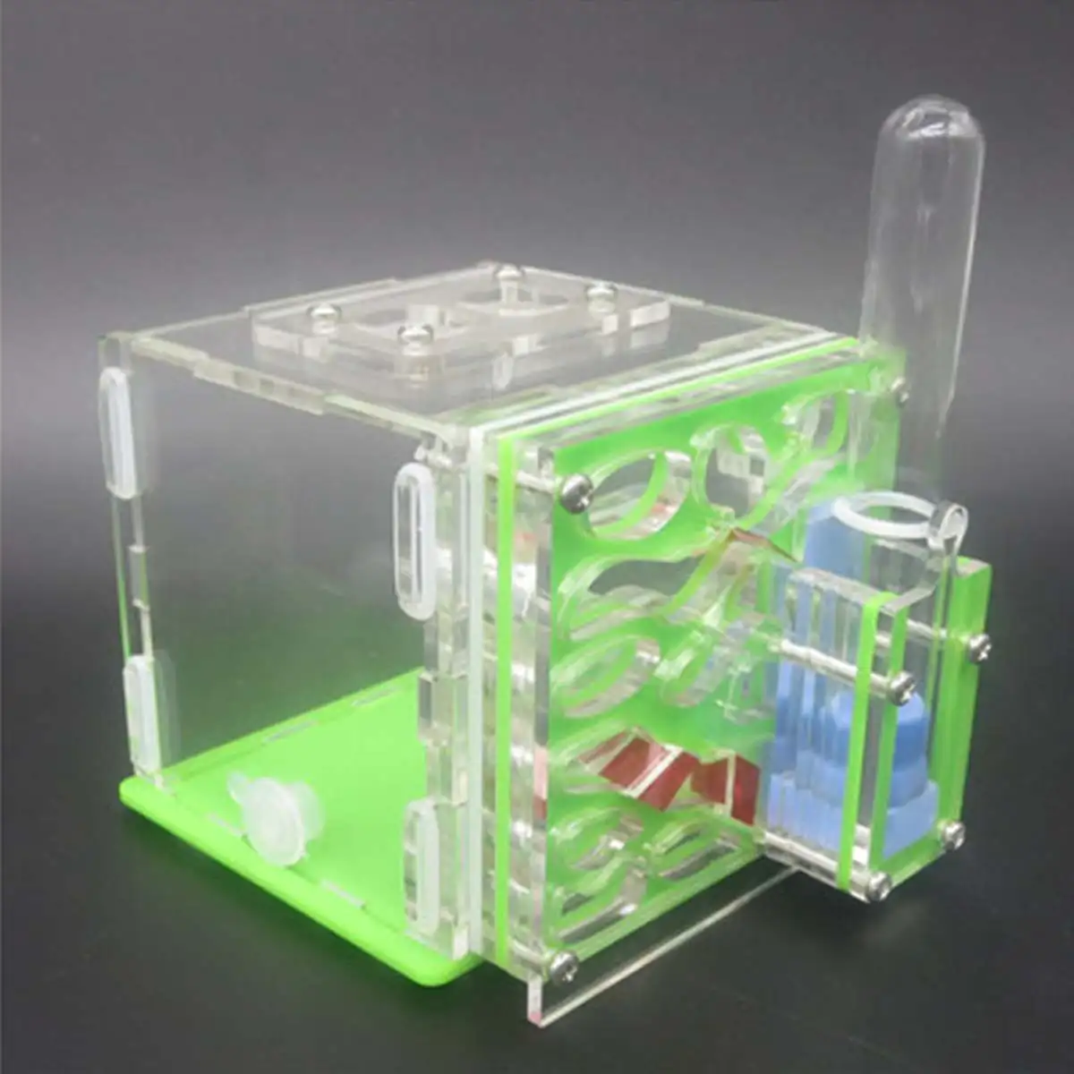 

Mini DIY Moisture With Feeding Area Ant Nest ,Ant Farm Plastic, Insect Ant Nests Villa PET For House Ants