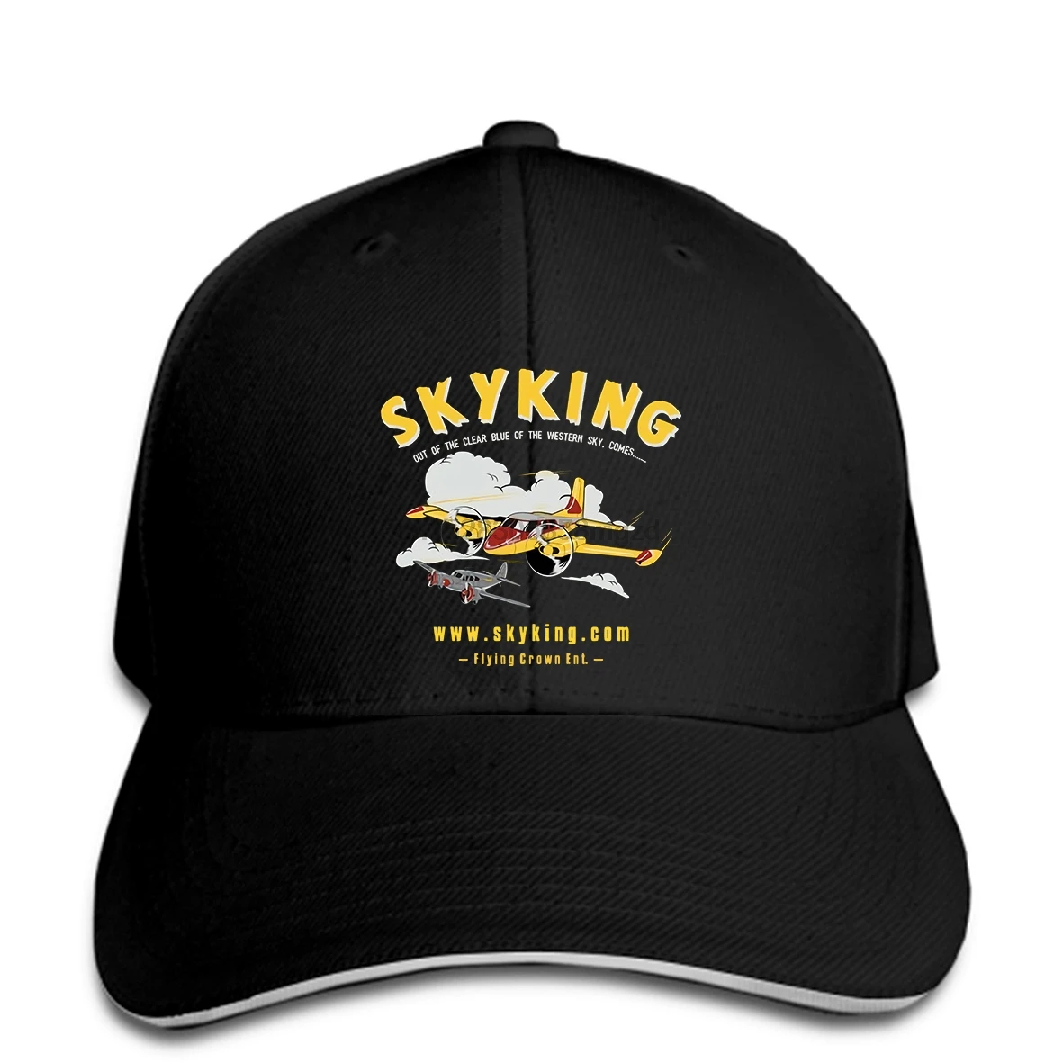 

Sky King TV Men Baseball Cap Cessna T50 Bamboo Bomber Snapback Cap Women Hat Peaked