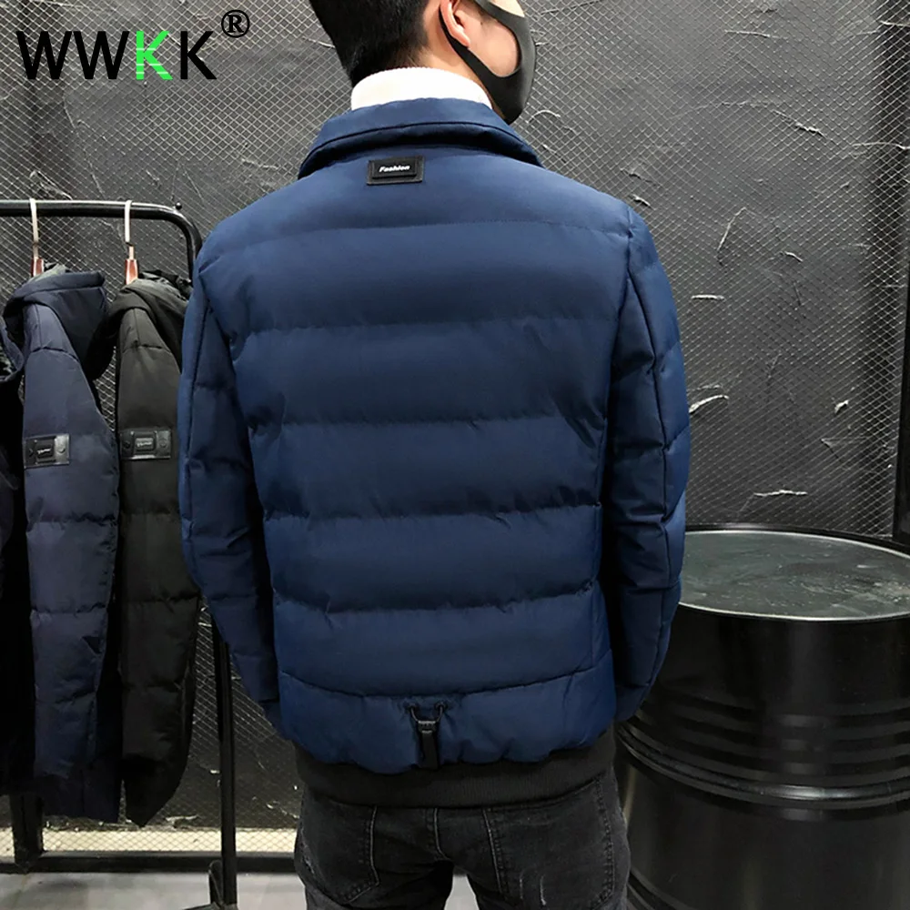 WWKK зимняя куртка Мужская одежда пальто модные повседневные парки мужские куртки