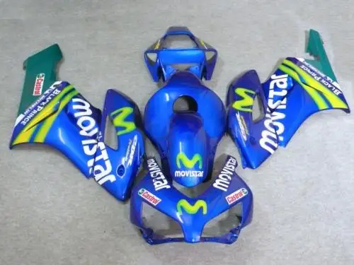 Комплект обтекателей для мотоцикла HONDA CBR1000RR 04 05 CBR 1000RR 2005 2004 cbr1000rr ABS синий зеленый