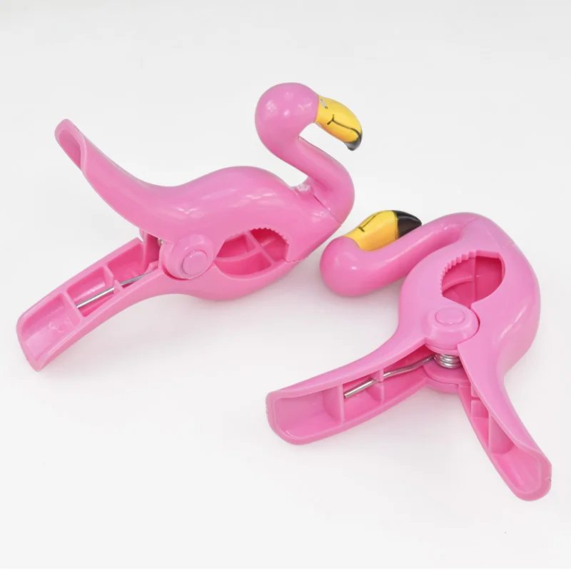 WOWCC-Plastic-Beach-Towel-Clips-Hanger-Pink-Flamingo-Shape-Clothes-Shoes-Peg-Clip-Grip-Clothespin-Clothesline