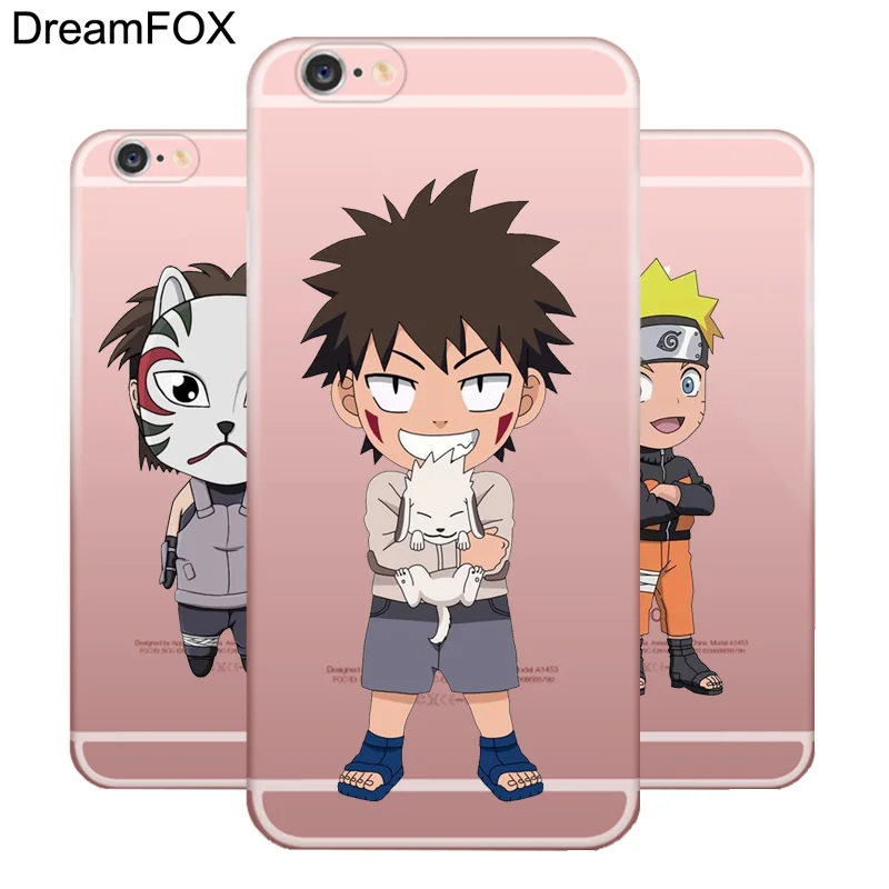 DREAMFOX L004 Anime Naruto Soft TPU Silicone Case Cover