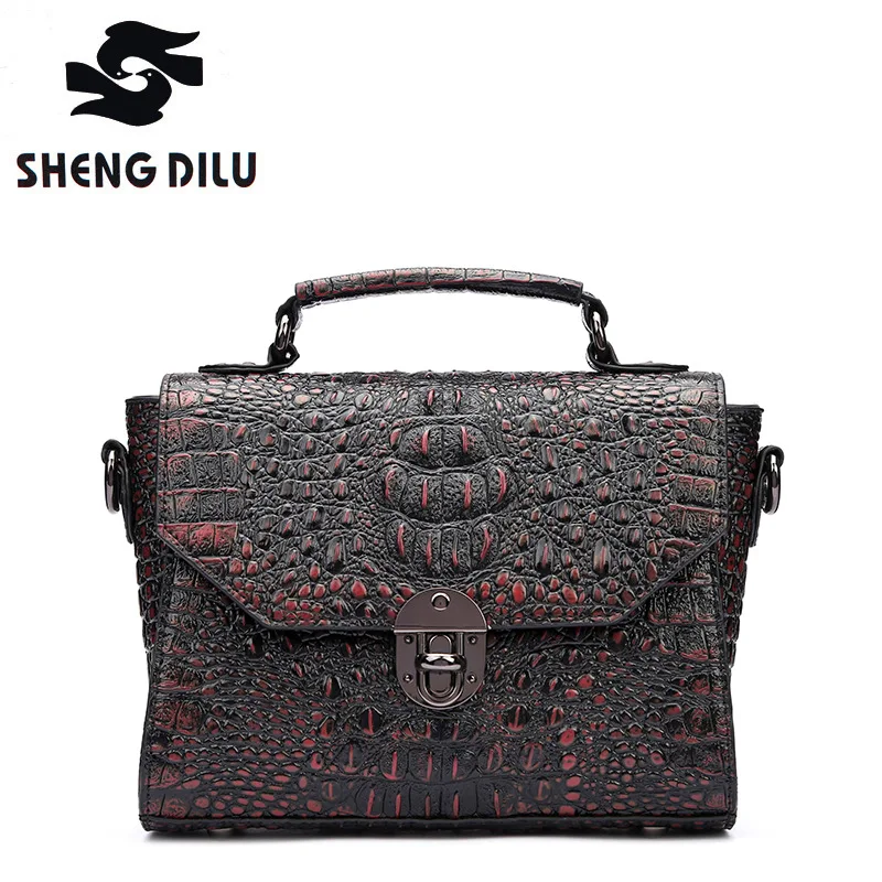 High Quality Designer Vintage Brand Bolos Women Flap Genuine Leather tote Bag Ladies Messenger ...