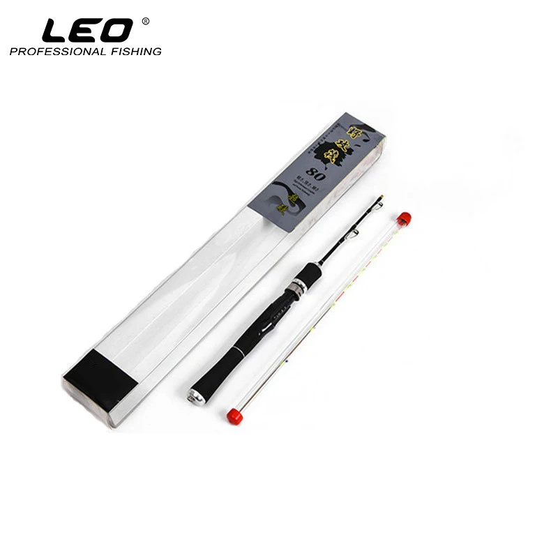 

LEO 80CM Unbreakable Titanium Tip Fishing Rod Carbon Fiber Lure Fishing Pole for Raft Boat Fishing Super Soft Anti-corrosion Tip