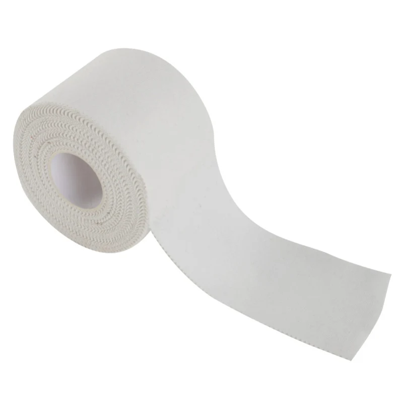 

10M 50/38/25mm Athletic Tapes Cotton White anti-slip Premium Adhesive Binding Physio Muscle Elastic Bandage Strain Injury Suppo