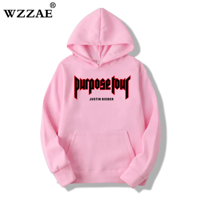 2019 New Design Justin Bieber Hip-Hop Skateboard Men Hoodie & Sweatshirts Justin Bieber Purpose Tour Men Hoodies & Sweatshirts