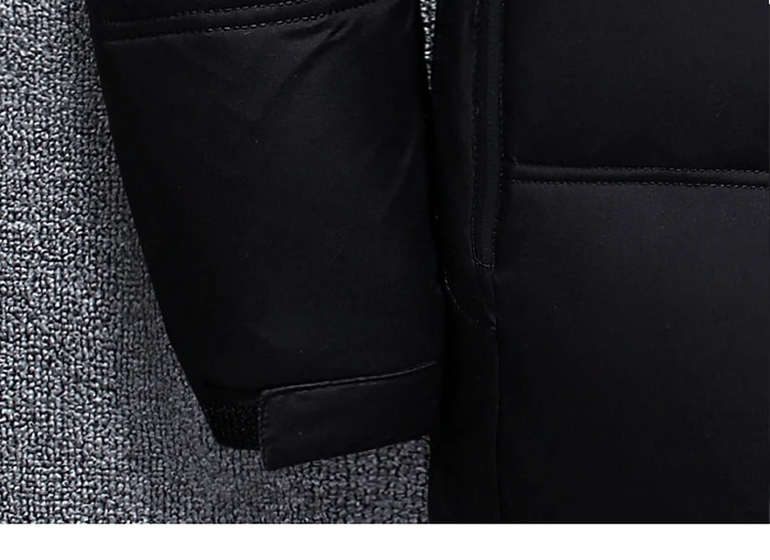 VROKINO New In Thick Winter Warm Down Jacket Men's Casual High Quality White Duck Down Jacket Men's Parker Coat M-3XL