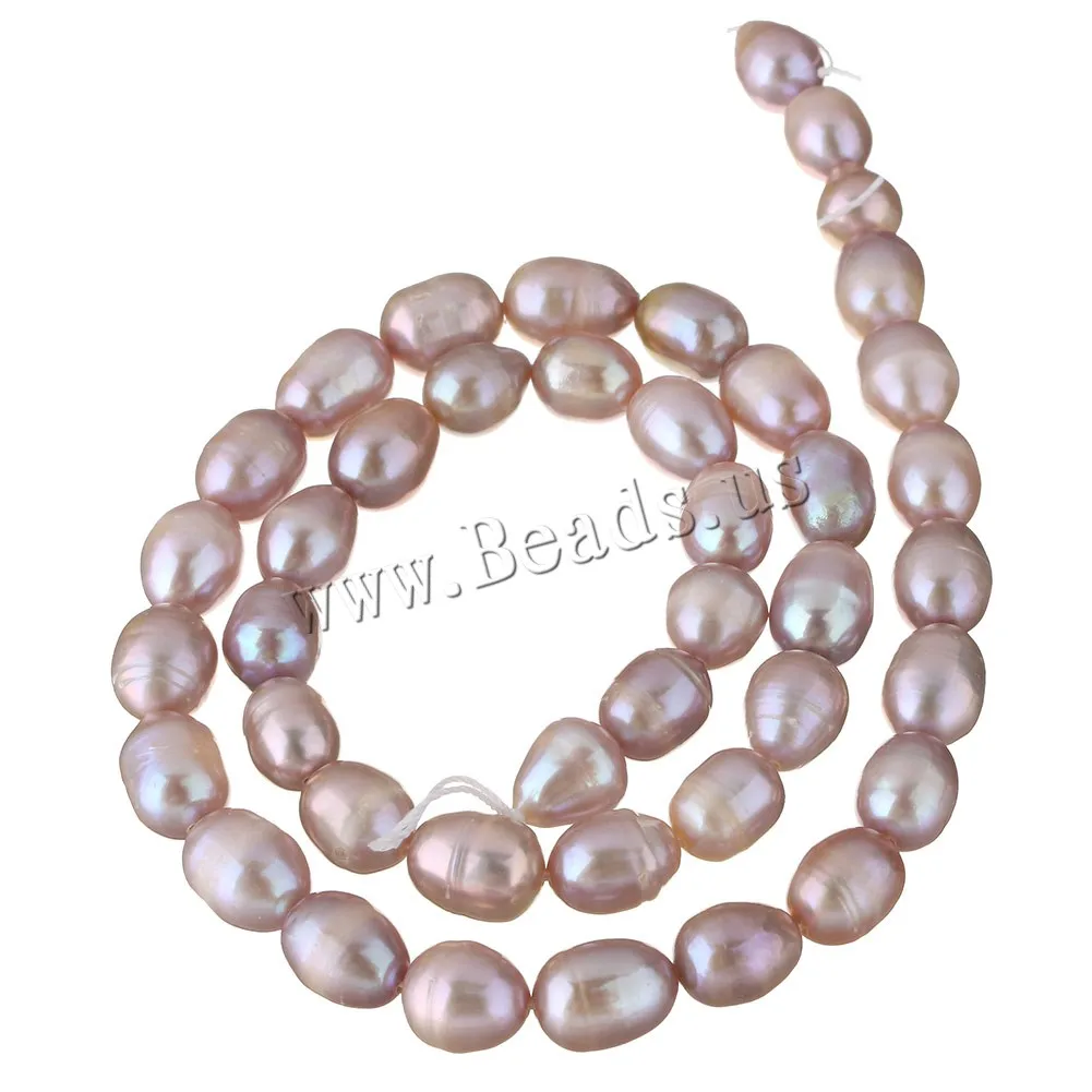 Cultured Rice Freshwater Pearl Beads Natural Purple 7-8mm Approx 0.8mm Sold Per 15.5 Inch Strand | Украшения и аксессуары