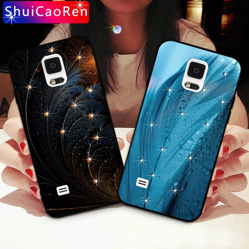 

Luxury Silicone Cases For Samsung Galaxy Note 3 Neo N7505 Glitter Diamond Shell Back Cover For Samsung Note 4 Rhinestone Case