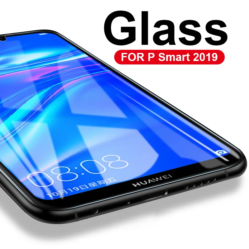 Чехол из закаленного стекла для Huawei P Smart 2019 защитная пленка экрана PSmart с