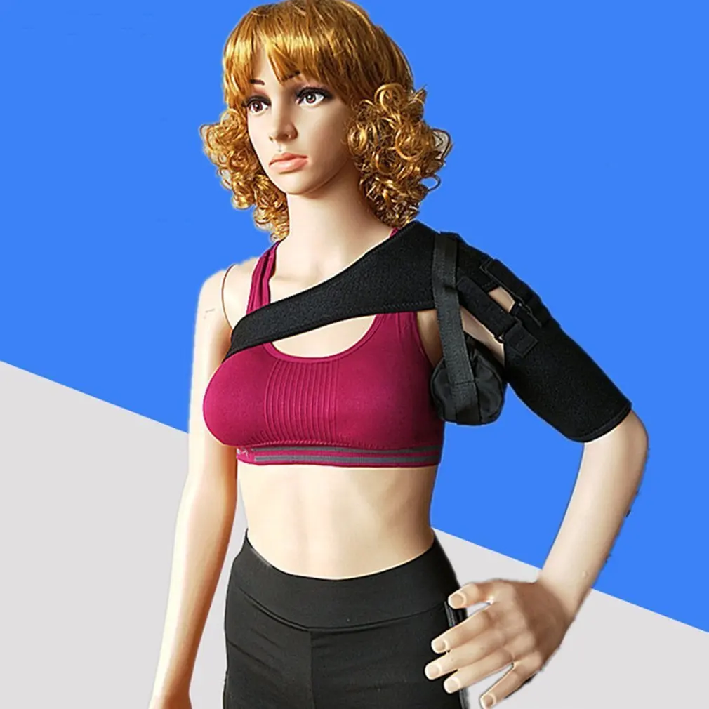 

Single Shoulder Protecting Strip Adjustable Inflatable Shoulder Supports Shoulder Joint Subluxation Protecting Decvice