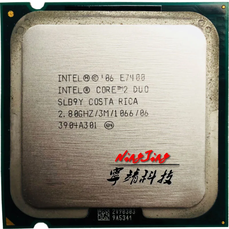 Двухъядерный процессор Intel Core 2 Duo E7400 2,8 ГГц 65 Вт 3 м 1066 LGA 775