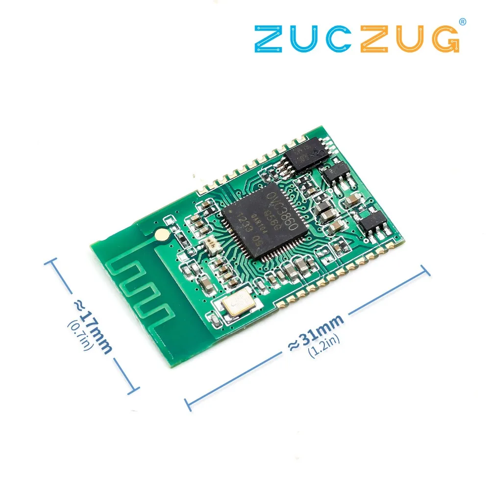

Arsmundi 1pcs XS3868 Bluetooth Stereo Audio Module OVC3860 Chip Supports A2DP AVRCP
