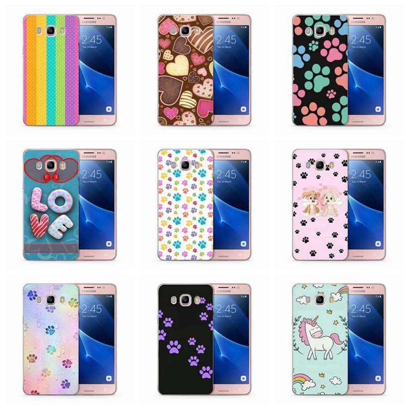 TPU Case For Samsung Galaxy S7 edge S9 Plus A3 A5 2016 2017 prime J1 J2 J3 J5 J7 Colorful Soft Cover Back Fundas C164 |