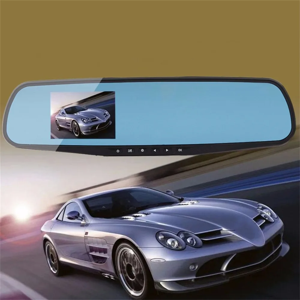 

2.7" HD 1080P LCD Screen Camera Car Vehicle Recorder Rearview Mirror DVR Dash Camera Video Recorder wholesale