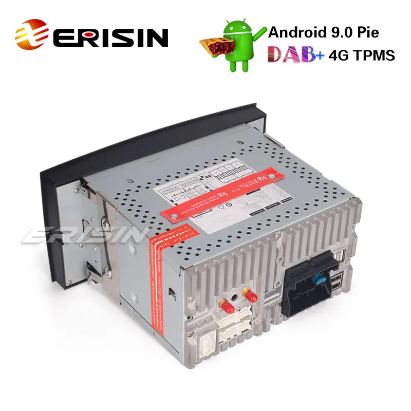 Flash Deal Erisin ES4856T 7" Android 9.0 Pie Car DVD Player SD GPS 4G OBD DAB+ Radio for VW T5 Multivan TOUAREG 3